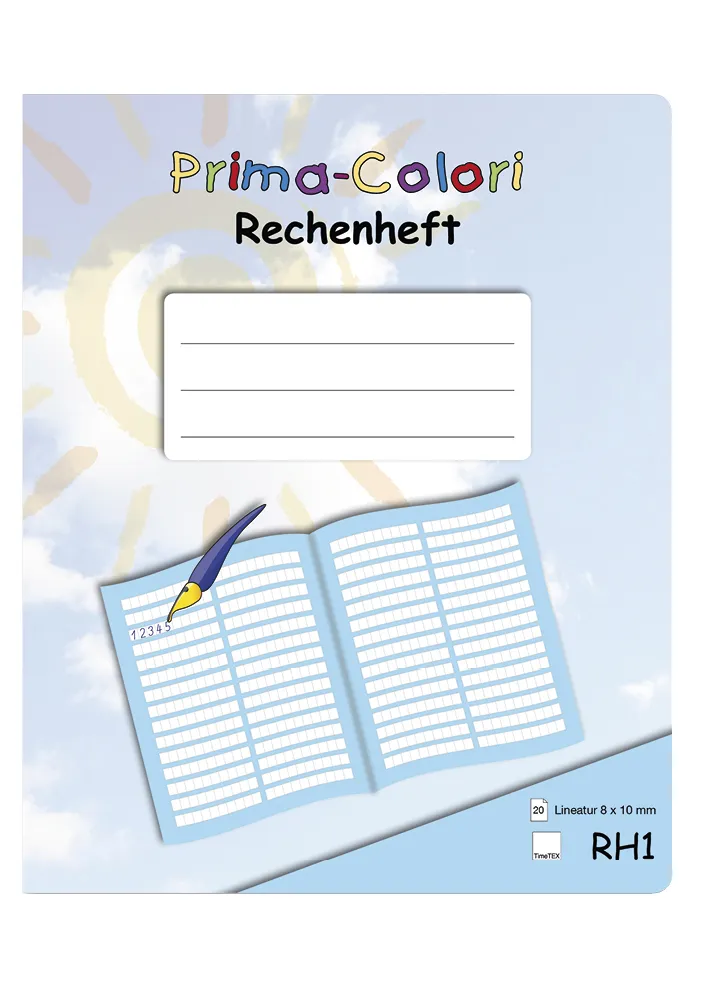 Prima-Colori beräkningsbok RH1a
