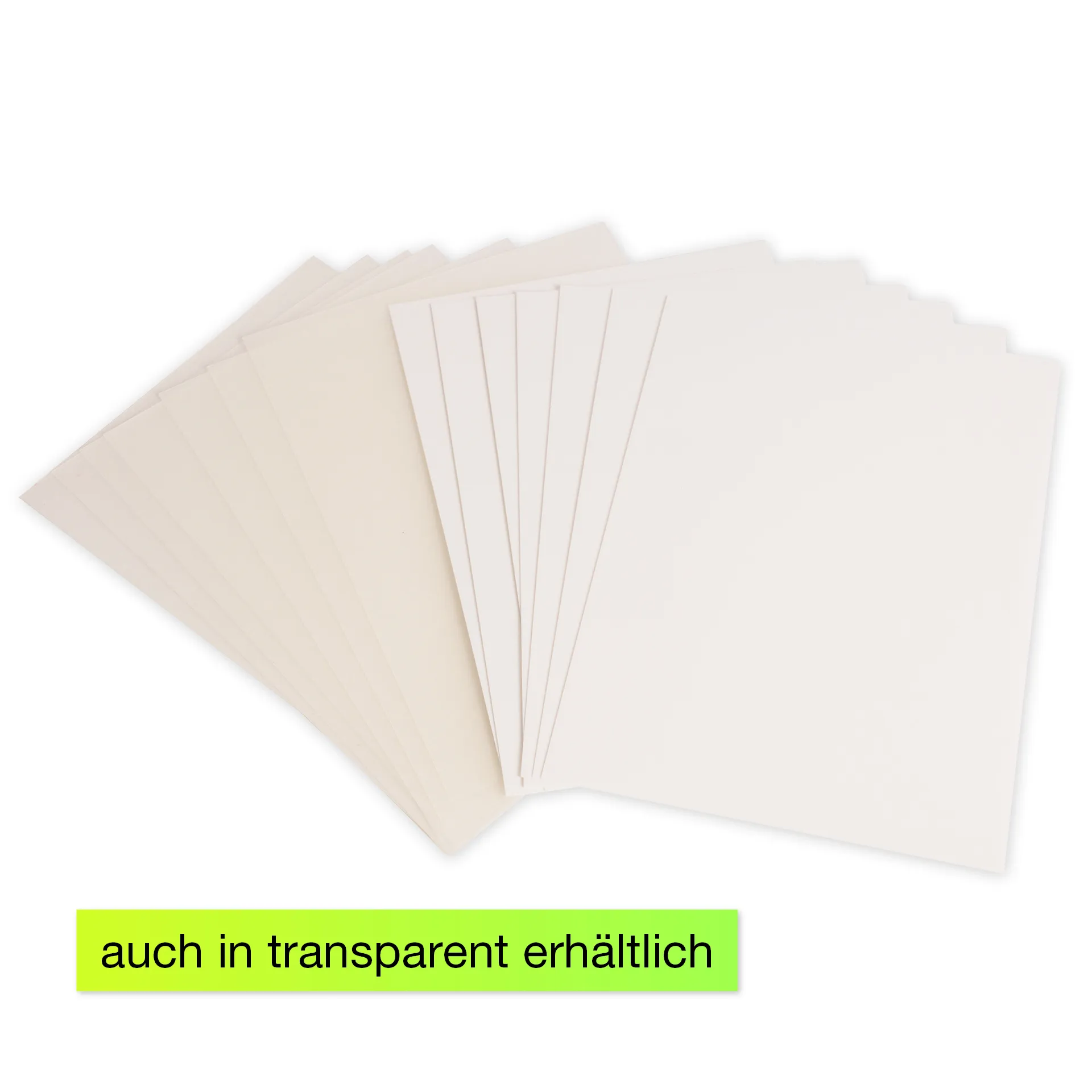 Schrumpffolie A4, 5 Bogen