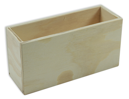 TimeTEX Karteikasten Phöbe DIN A6 quer, Kiefernholz