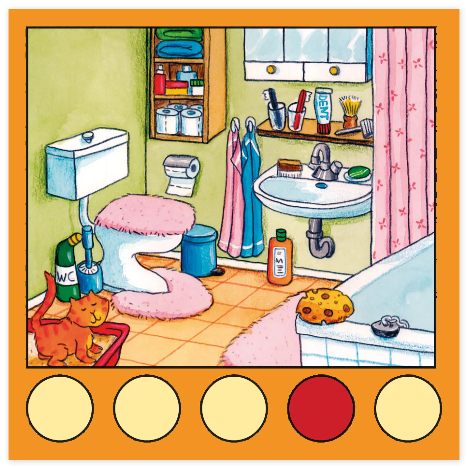 Lernspiel "Spielhaus", 43-tlg.