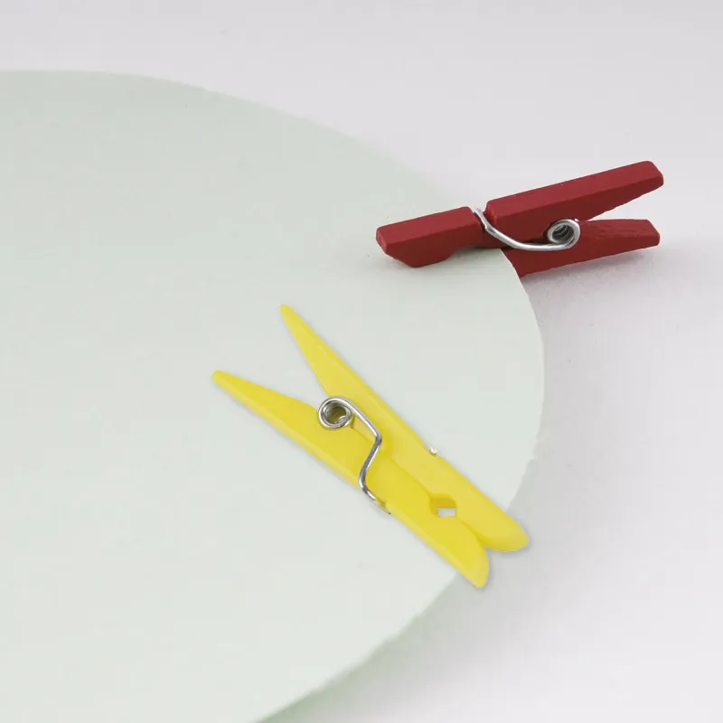 Set Kunststoff-Klammern 35 mm (für Markierungen), 250 Stück