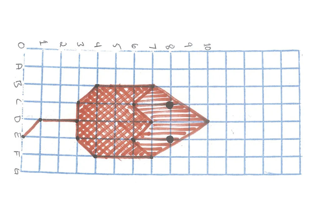 Set Kästchen-Rollstempel, 3-tlg.