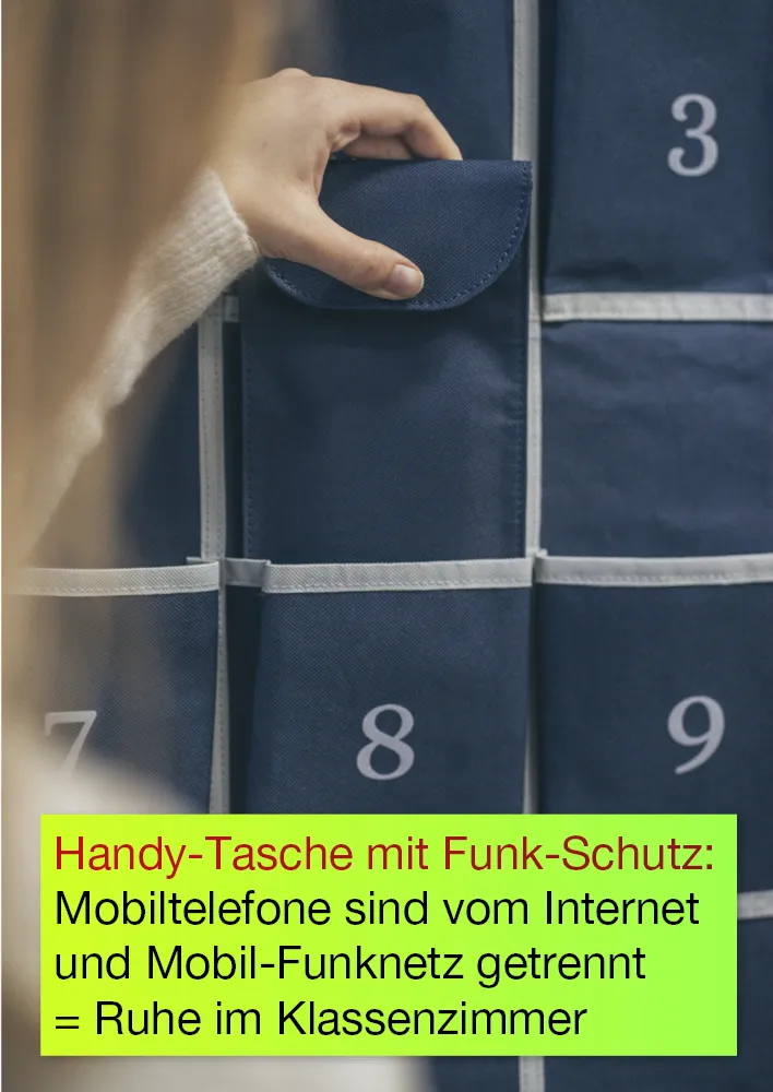 Set Handy-Taschen mit Magnet-Verschluss, 23x11,5 cm, 10 Stück