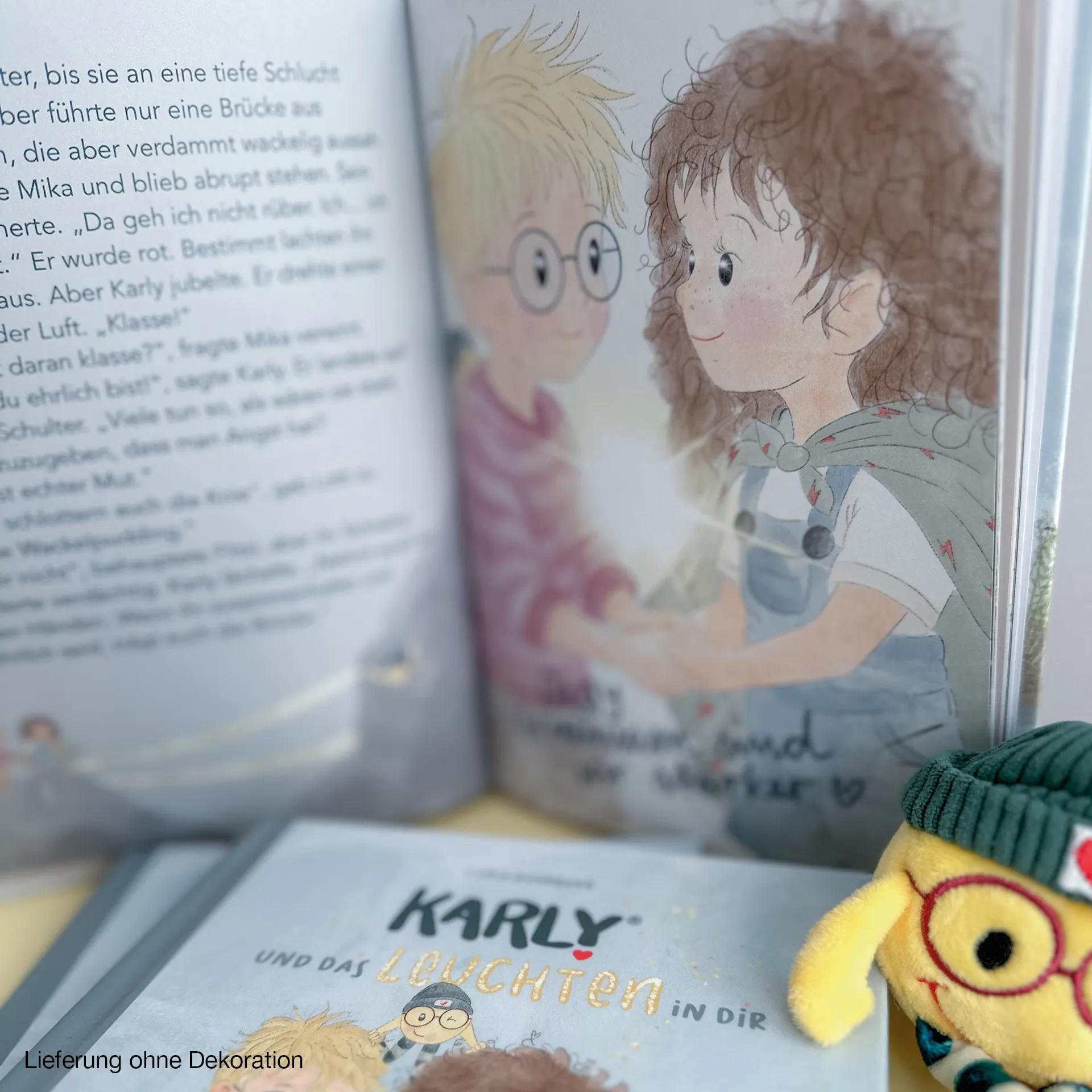 Buch "KARLY und das Leuchten in dir", Hardcover, 52 Seiten