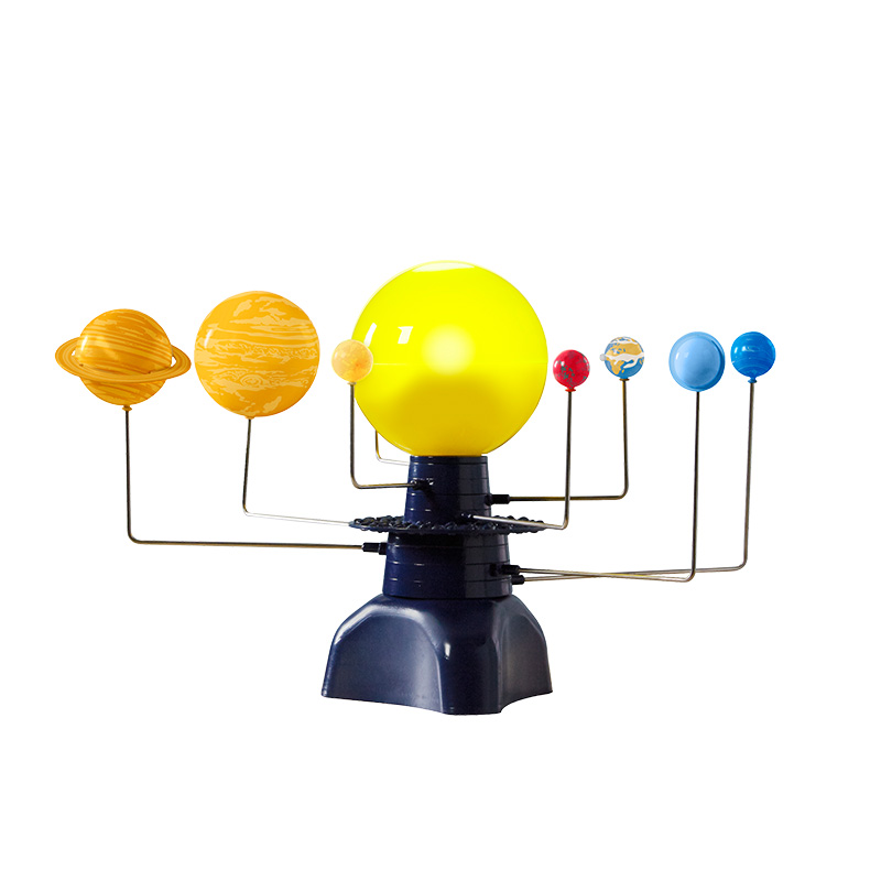 Rotierendes Sonnensystem, mit Motor