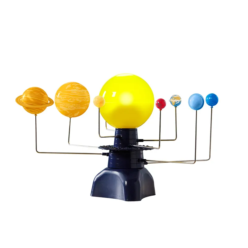 Rotierendes Sonnensystem, mit Motor