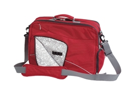 TimeTEX Fahrradtasche "Mobilia Elegance", rot, Innenfutter grau II./SO