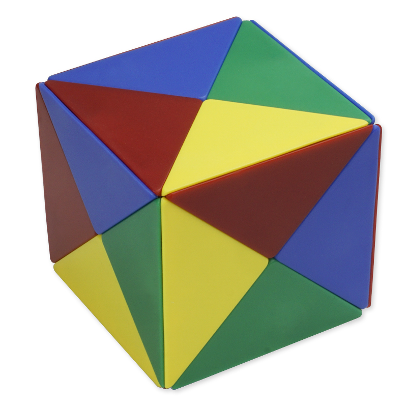 TimeTEX Magnetischer Würfel 8x8 cm, 24-tlg.