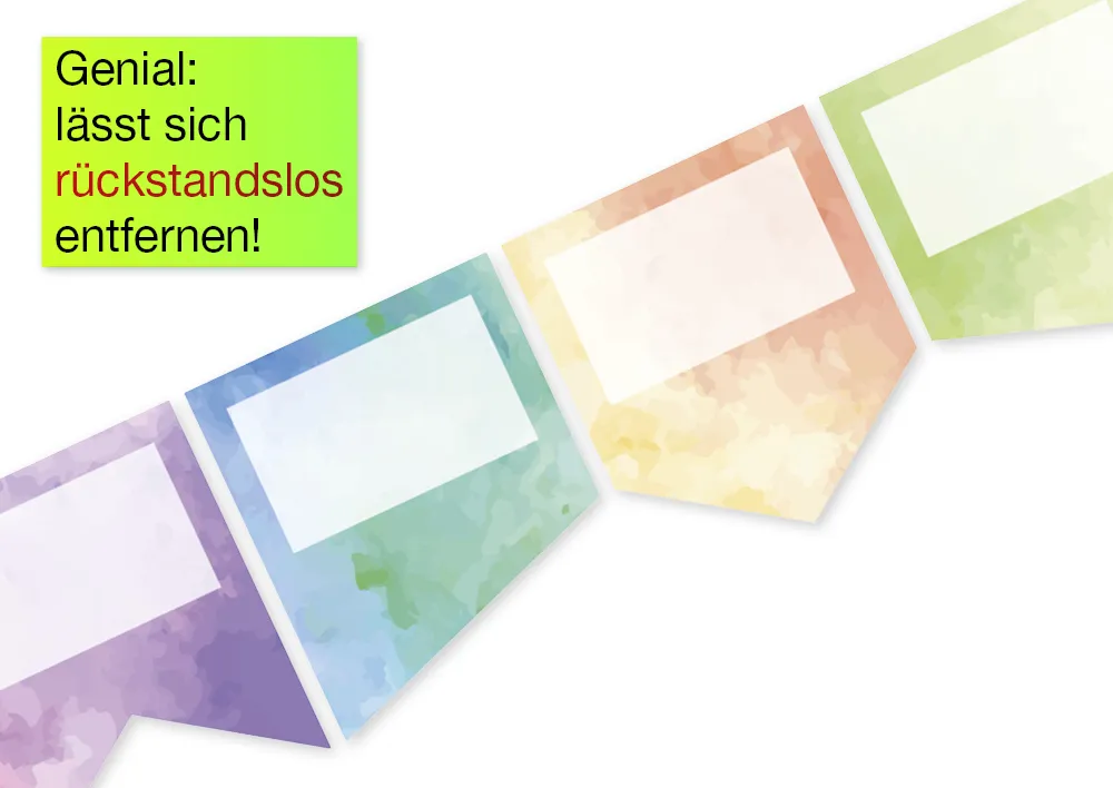 Deko-Band Reispapier 10 cm, selbstklebend + beschriftbar, 10m