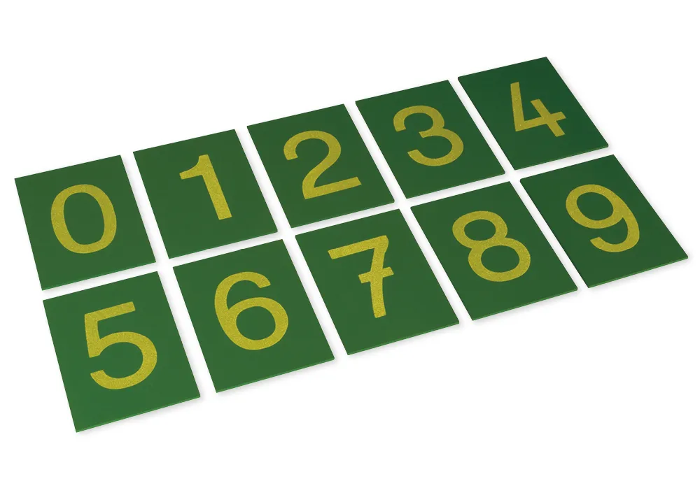 TimeTEX schuurpapieren cijfers "Montessori Premium"