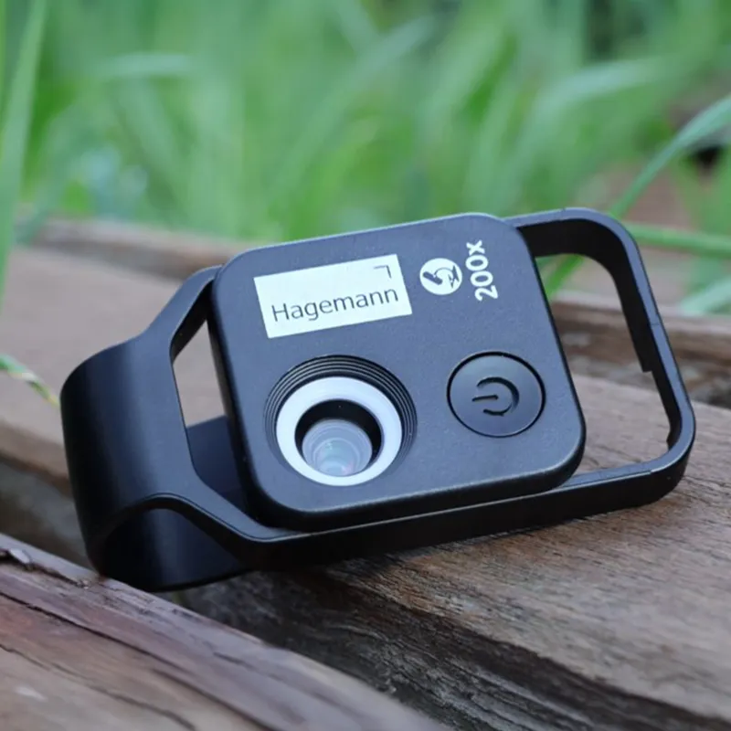 Handy-Mikroskop "Super" 200-fach, 35x65 mm