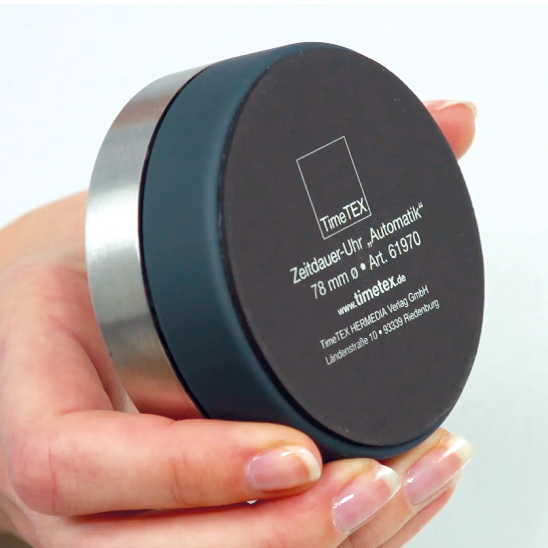 Automatinis, kompaktiškas laikmatis su magnetu