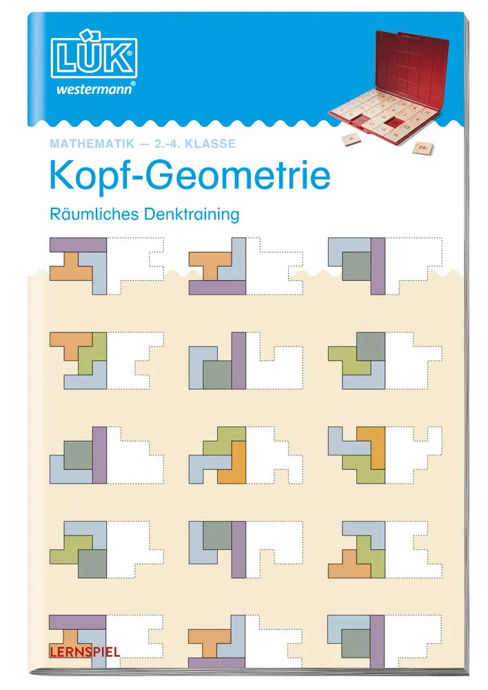 LÜK Mathematik 2.-4. Klasse "Kopf-Geometrie Räumliches Denktraining"