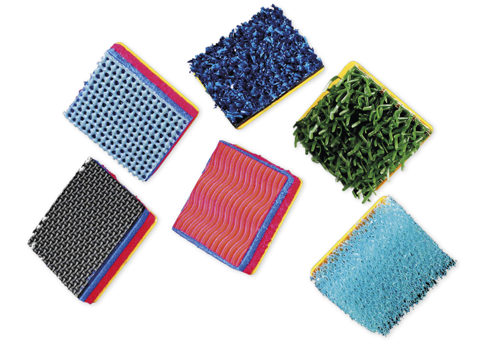 Hagemann Struktur- und Musterstempel, quadratisch, 6-tlg.