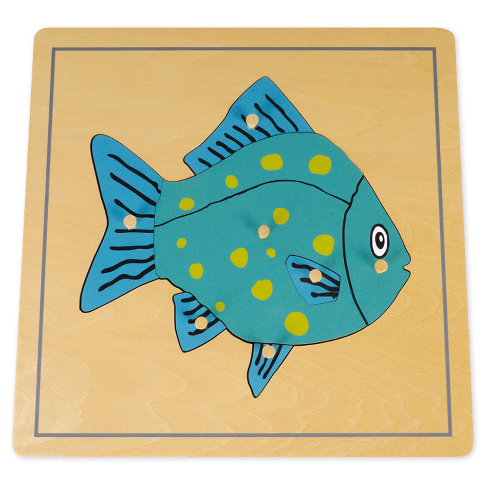 TimeTEX Puzzle Fish "Montessori Premium"