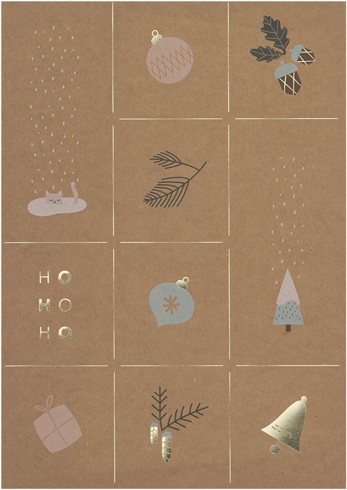 Kraftpapier-Block "Magic Christmas Paper" A4, 20 Blatt Kraftpapier-Block "Magic Christmas Paper" A4, 20 Blatt