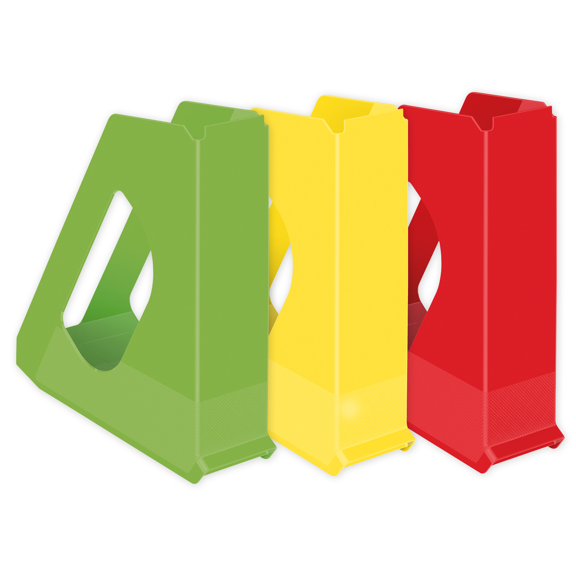 Stehsammler Kunststoff ColorMix, 3-tlg.