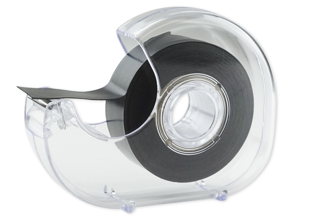 TimeTEX Magnet-Streifen-Abroller, selbstklebend, 19 mm, 5 m