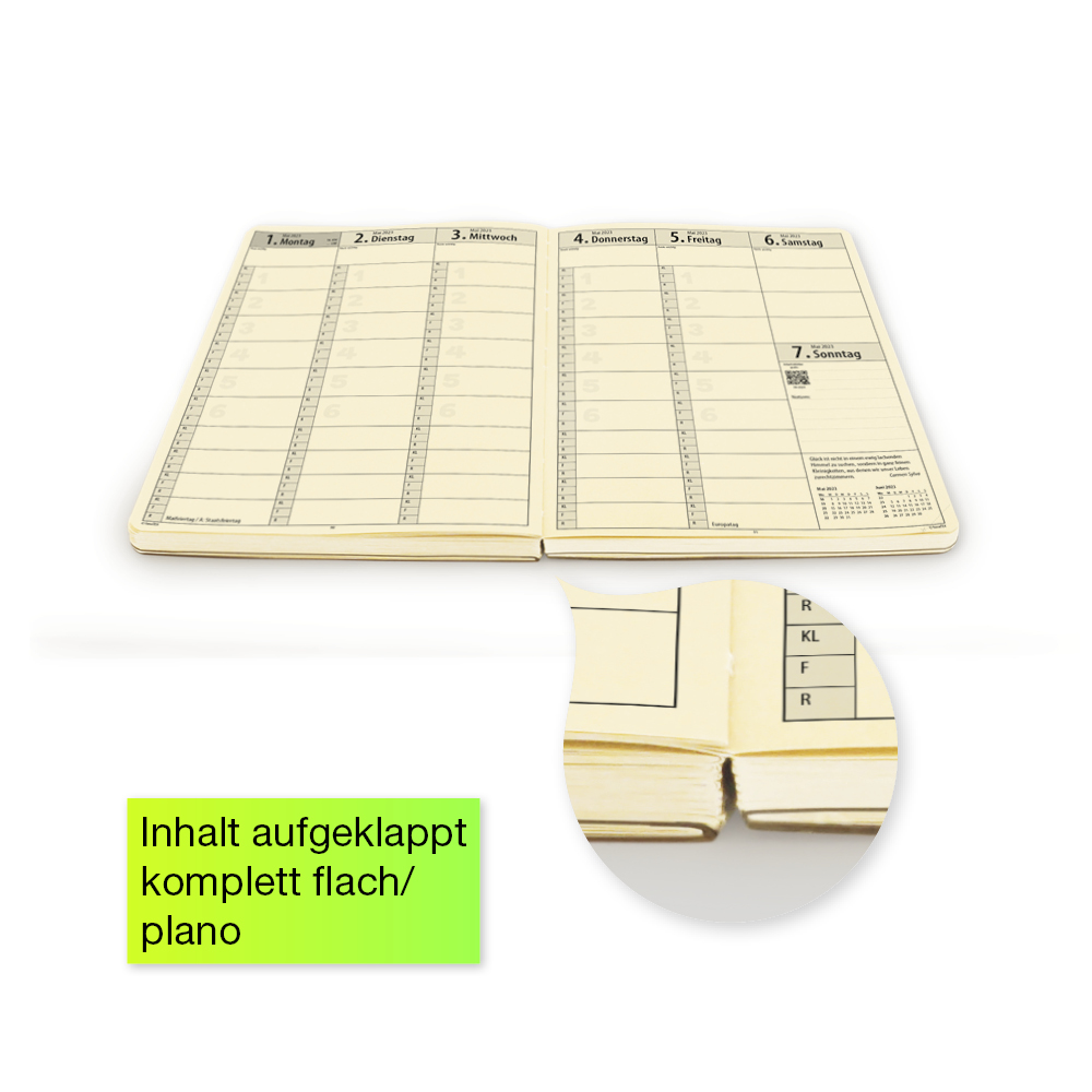 TimeTEX Natura-Schulplaner A4-Plus 2026/2027