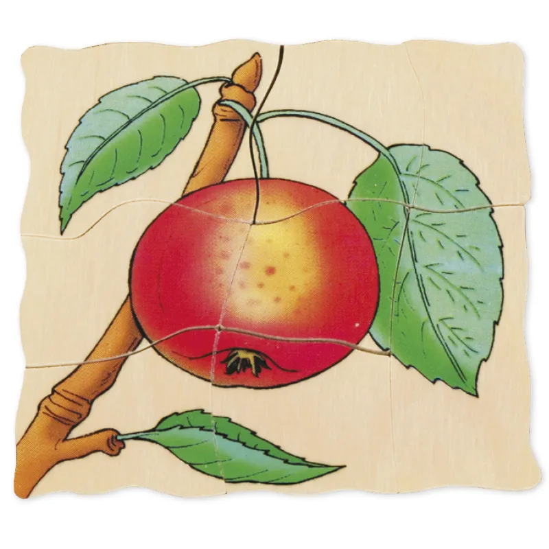 Schichten-Puzzle "Apfel", 30-tlg.