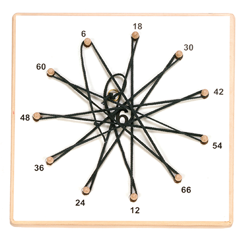Zahlenstern mit 9 Folien
