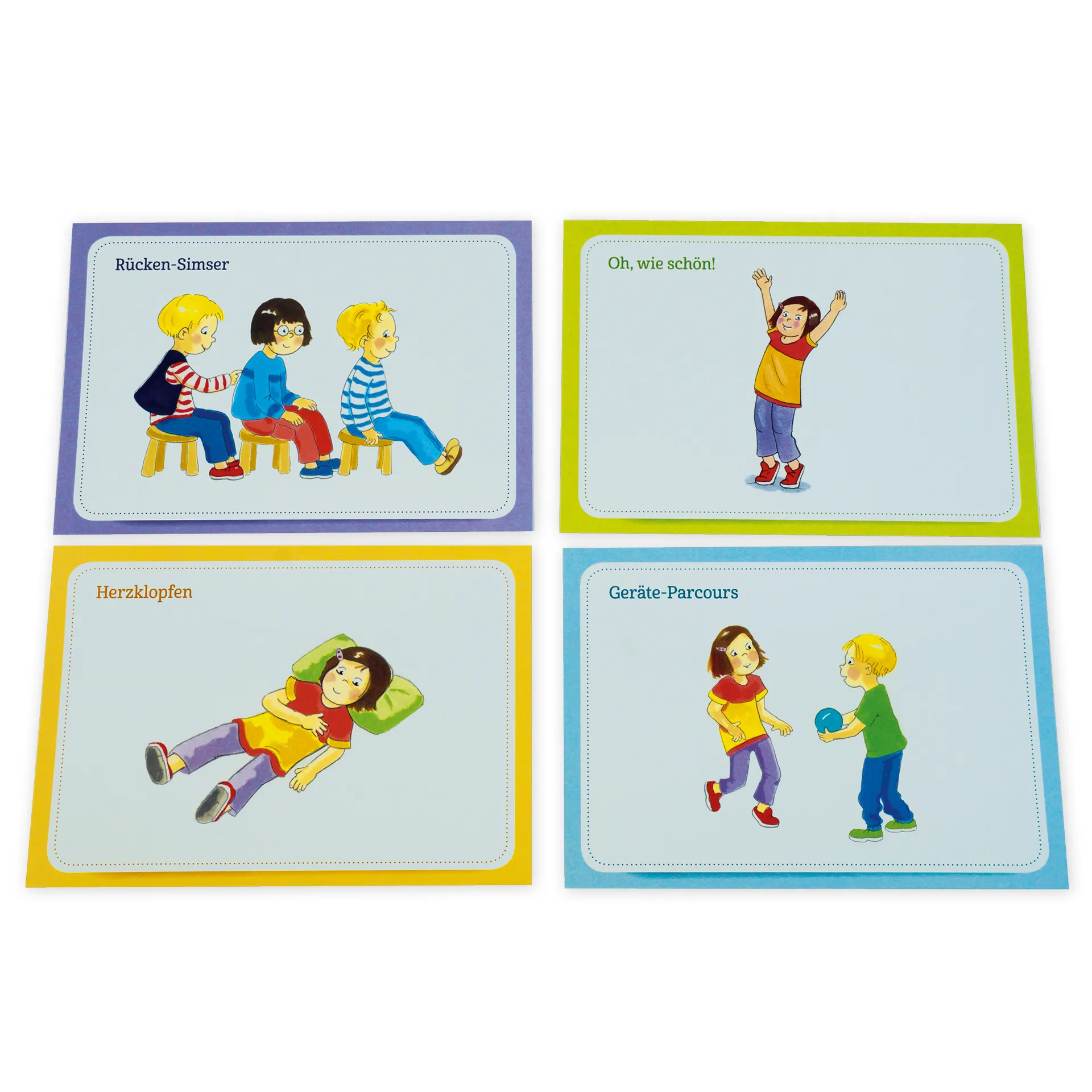 Bildkarten "Ich spüre mich", 30-tlg.