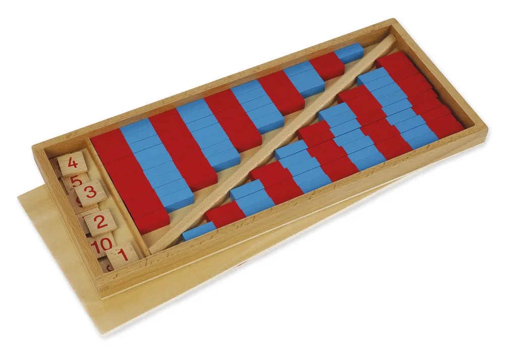 TimeTEX Malé číselné tyčky "Montessori Premium"