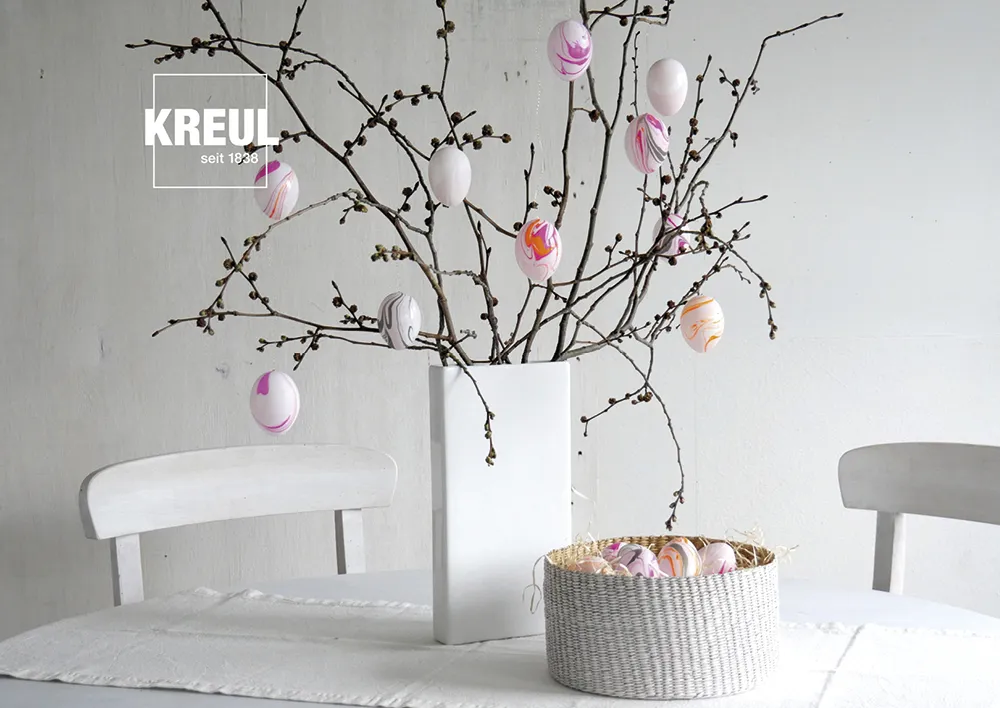 Set KREUL Magic Marble Marmorier-Farben à 20 ml, 6-tlg.