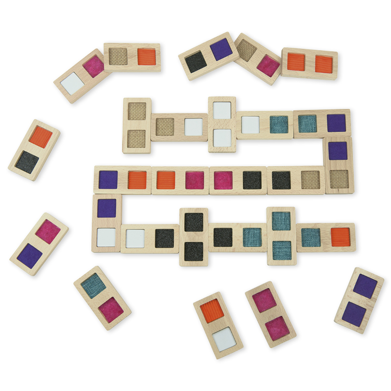 Tast-Domino "Textur", 29-tlg.