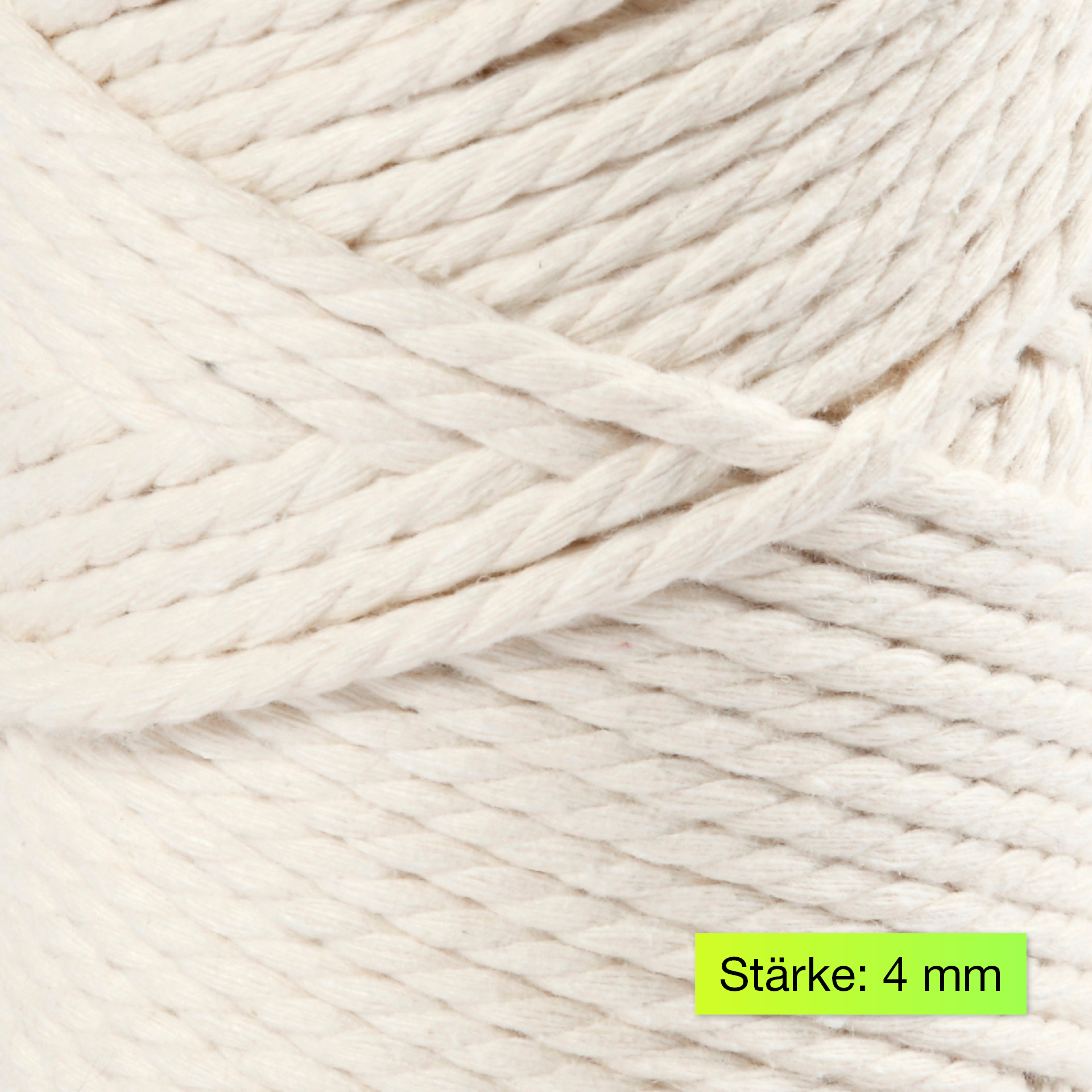 Makramee-Kordel 4 mm, 330 g