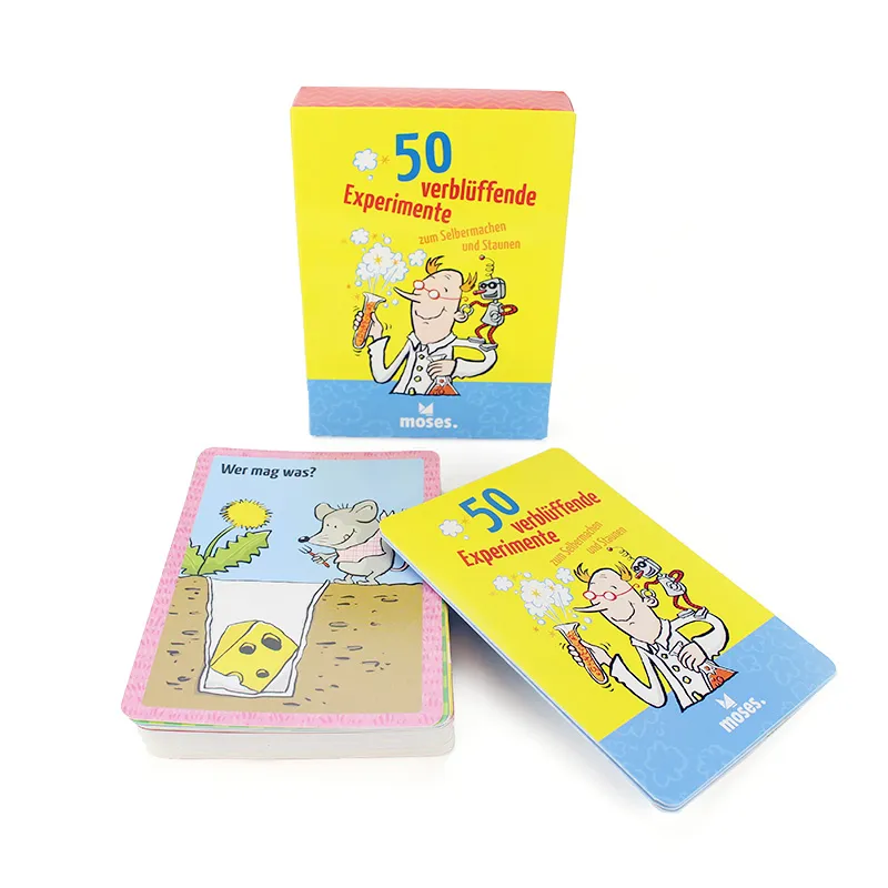 Kartenspiel "50 verblüffende Experimente"