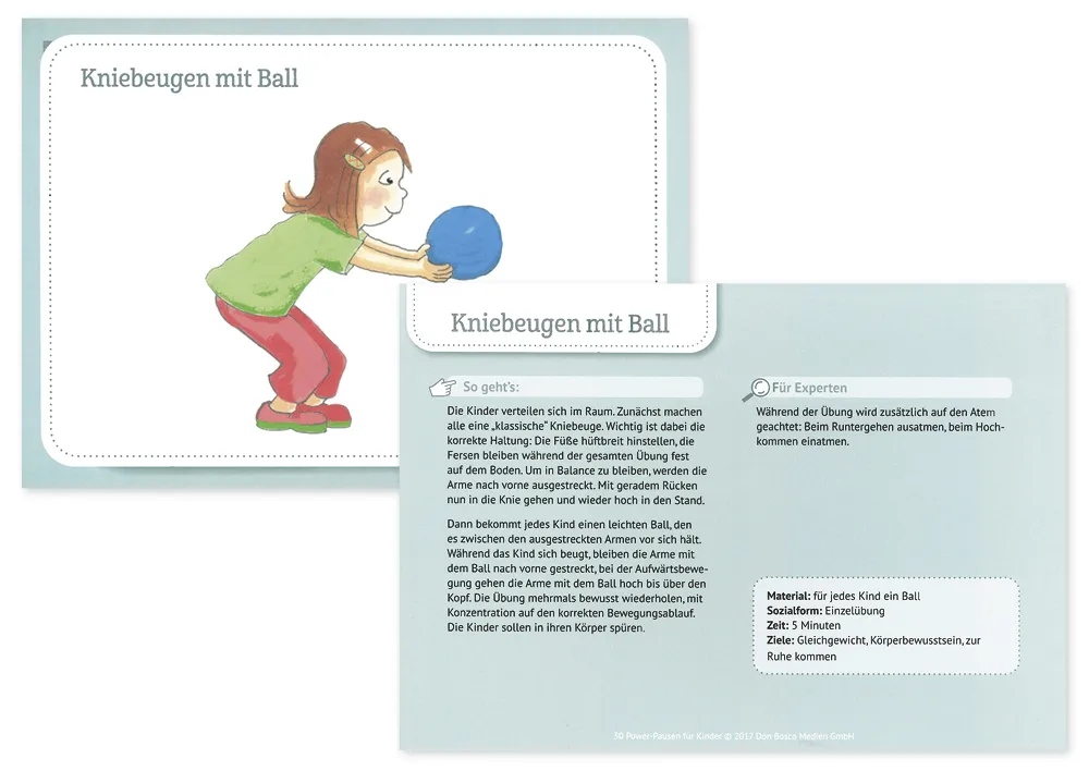 Karten-Set "30 Power-Pausen für Kinder"