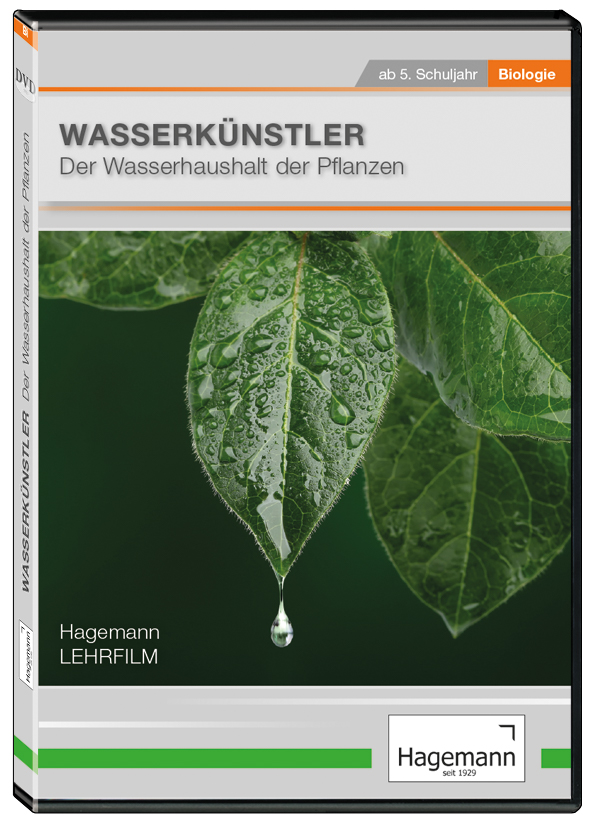 Hagemann DVD-Lehrfilm Wasserkünstler-Der Wasserhaushalt der Pflanzen