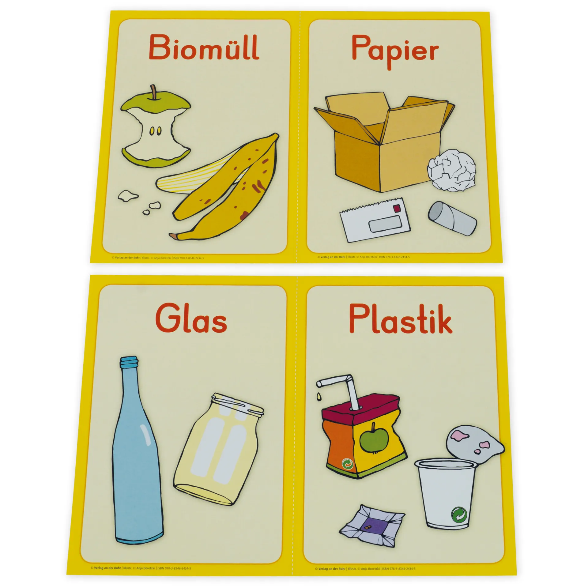 Bildkarten/Schilder "Mein Klassenraum perfekt organisiert", 160-tlg.