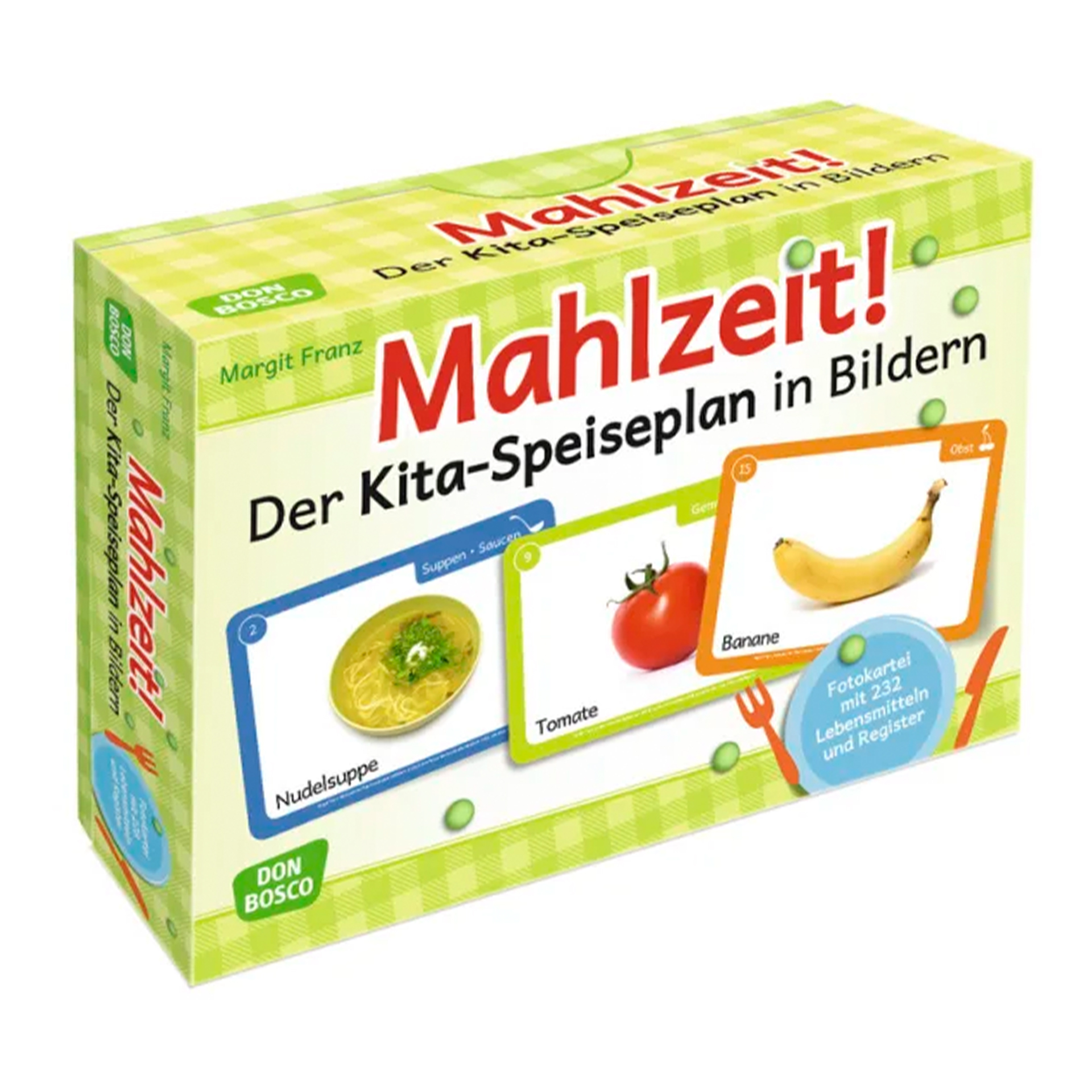 Bildkarten "Mahlzeit! Der Kita-Speiseplan in Bildern", 245-tlg.