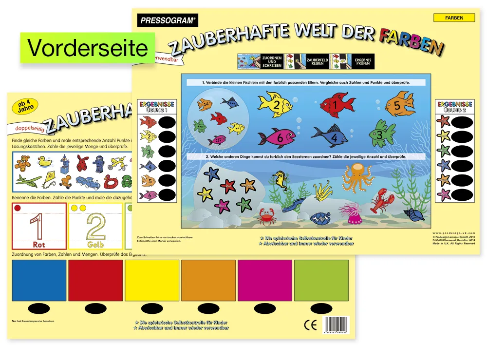 TimeTEX Zaubertafel "Welt der Farben"
