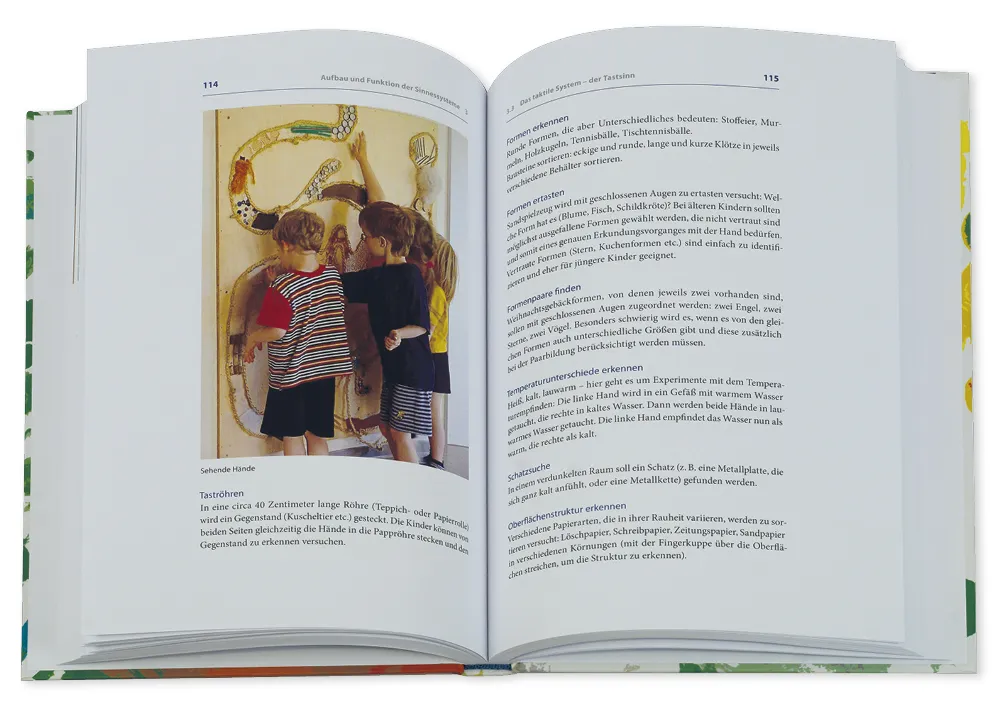 Buch "Handbuch Sinneswahrnehmung", 224 Seiten