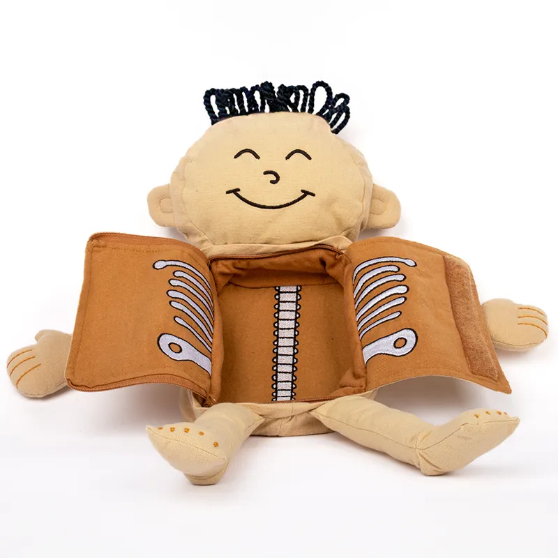 Forscher-Puppe "Mein Körper", 9-tlg.