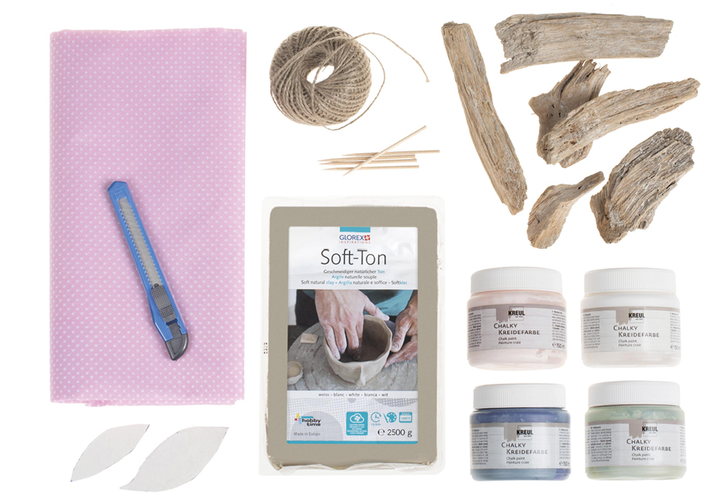 TimeTEX Bastelset "Windspiel Vögel"