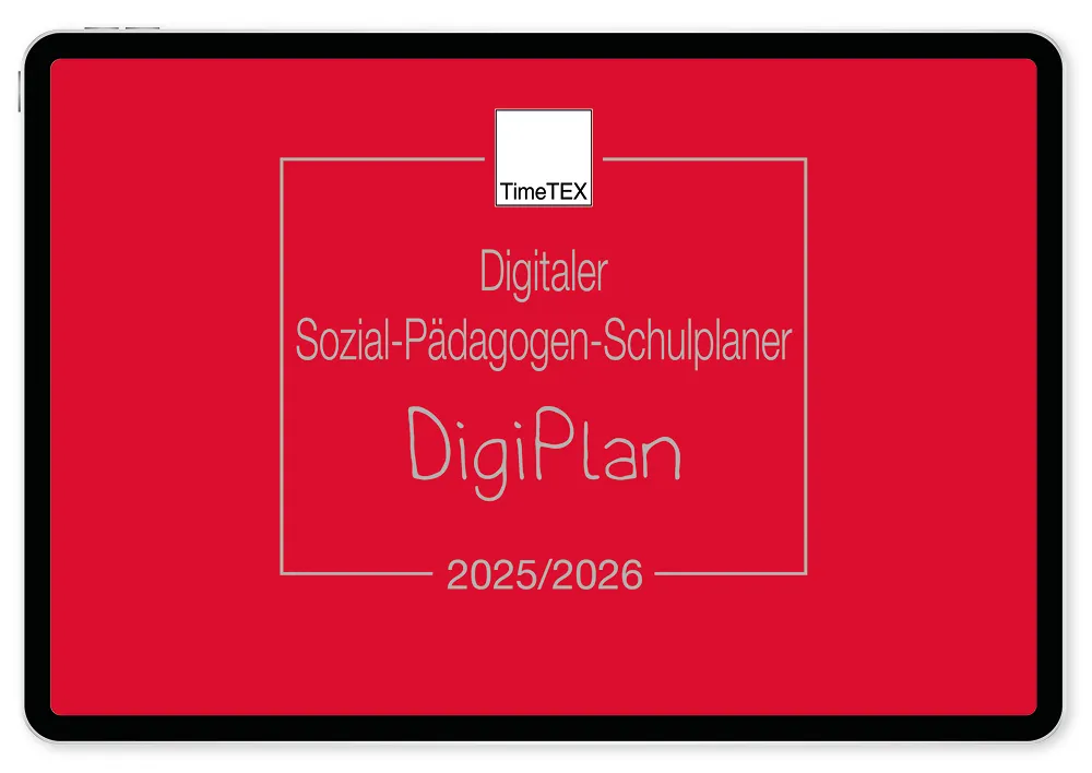 TimeTEX Digitaler Sozial-Pädagogen-Schulplaner DigiPlan 2025/2026