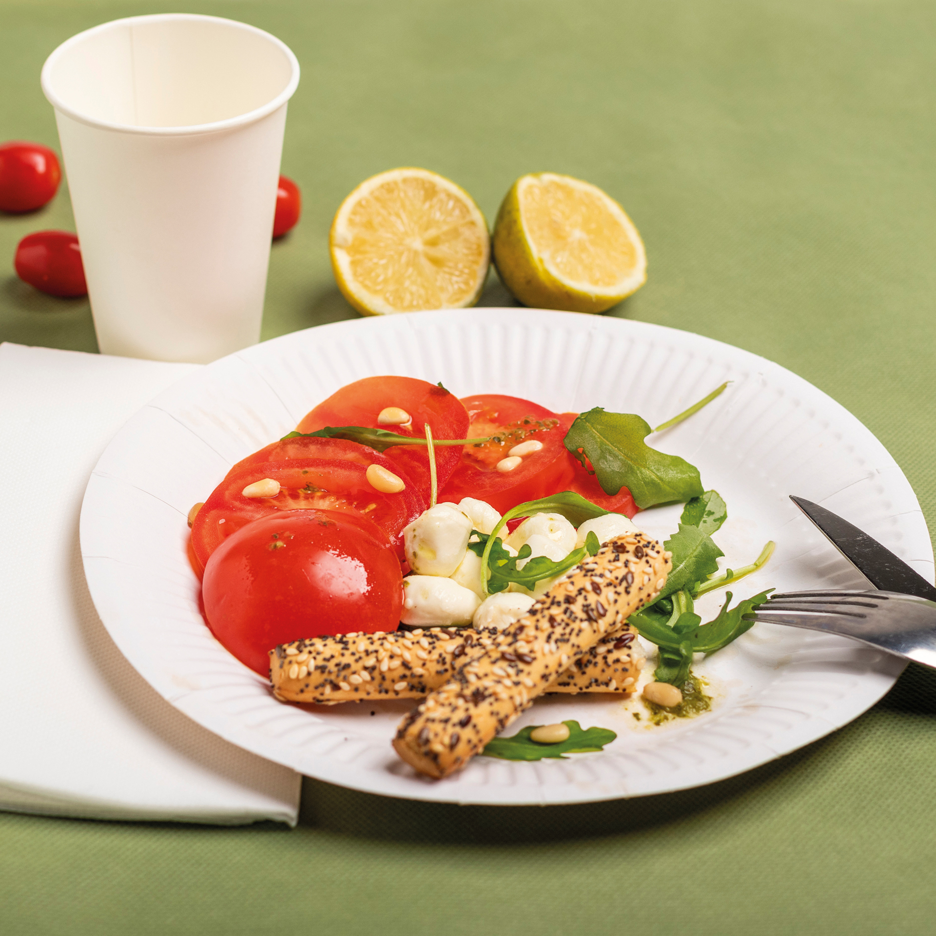 Set Pappbecher weiss, 20 cl, 50 Stück