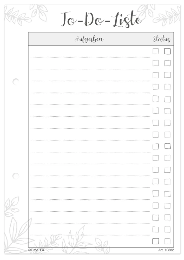 Block To-Do-Liste A5, 50 Blatt