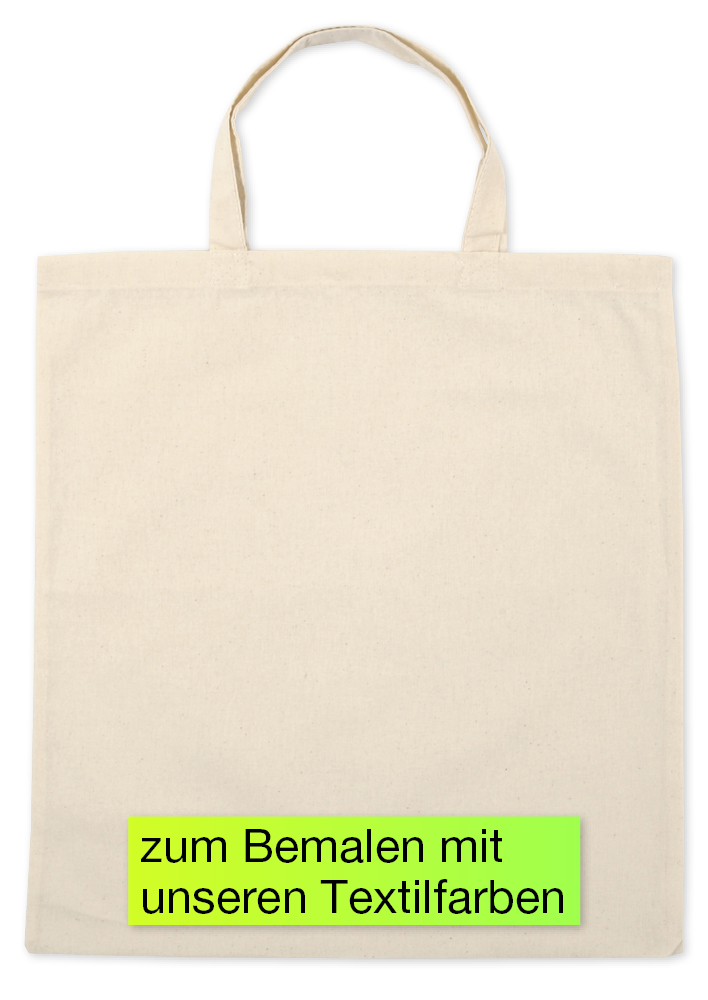 Baumwolltaschen zum Bemalen, 5 Stück
