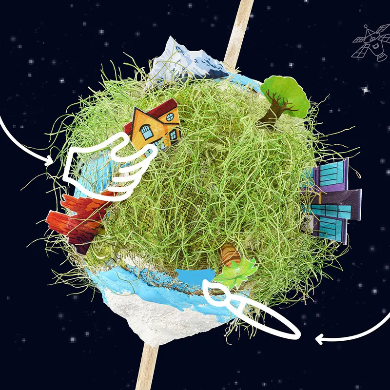 Experimentier-Kasten "Living Planet"