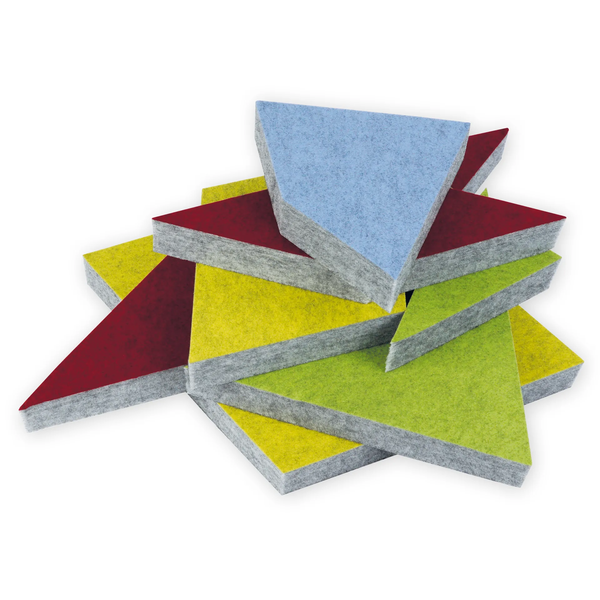 Schallabsorber Silentstar "Sonne", 200x210 cm, 40-tlg.