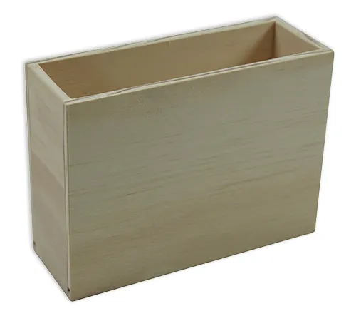 Kaartenbak Elvira A5, staand, grenenhout