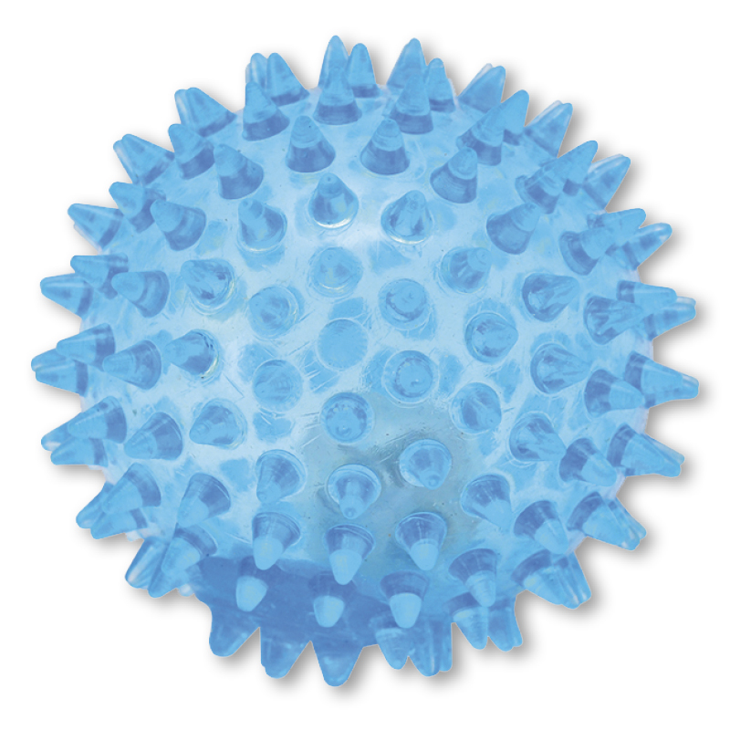 Soft-Igelball mit Licht, 8 cm ø
