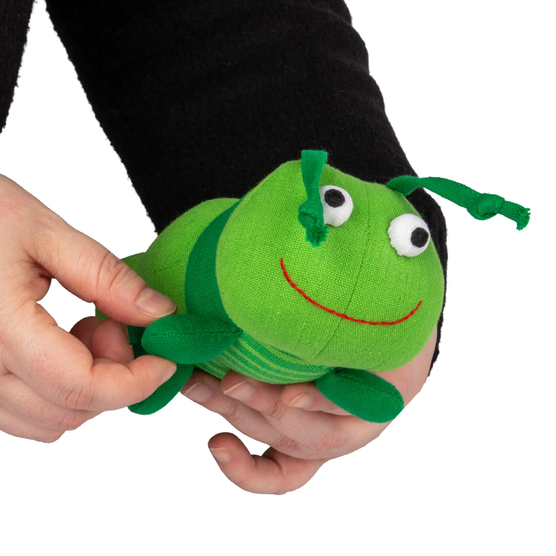 Stoff-Modell "Raupe", 1 Stück