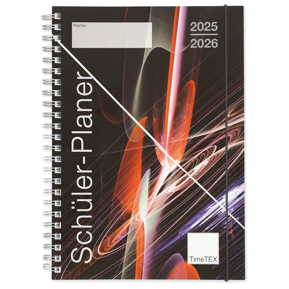 TimeTEX Schüler-Planer Sekundarstufe A5, Standard 2025/2026