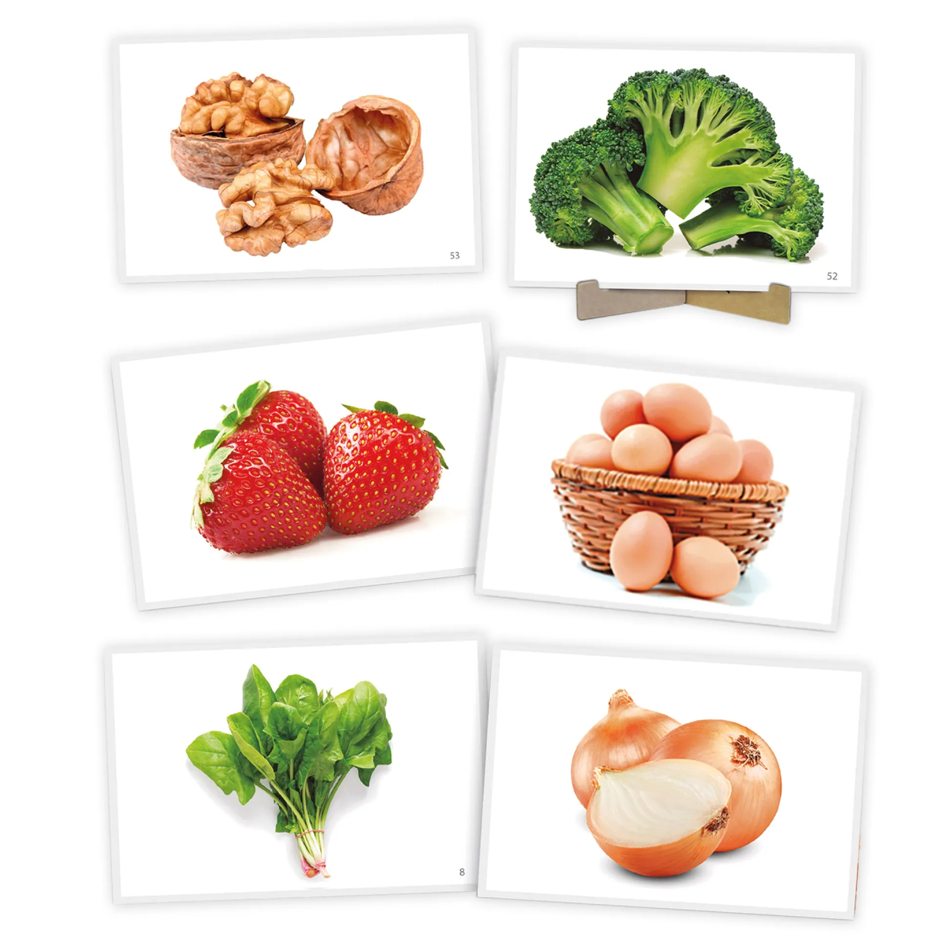 Bildkarten "Lebensmittel", 54-tlg.